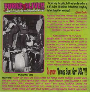 6CD/Zestaw pudełkowy Various: Buried Alive!! 2 (More Demented Teenage Fuzz From Down Under 1964-1968)