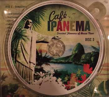 3CD/Zestaw pudełkowy Various: Café Ipanema (Greatest Flavours Of Bossa Nova)