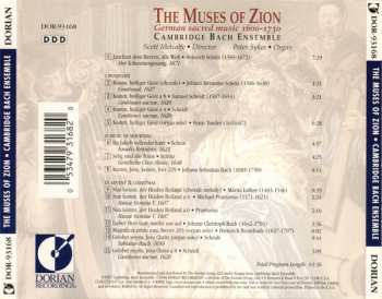 CD Various: The Muses Of Zion (German Sacred Music 1600-1730)