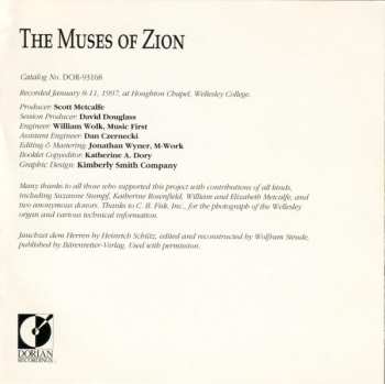 CD Various: The Muses Of Zion (German Sacred Music 1600-1730)