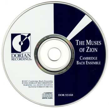 CD Various: The Muses Of Zion (German Sacred Music 1600-1730)