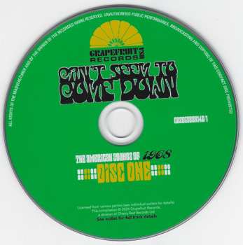 3CD/Zestaw pudełkowy Various: Can't Seem To Come Down - The American Sounds Of 1968