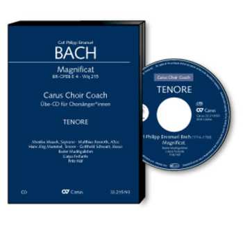 CD Various: Carus Choir Coach - Carl Philipp Emanuel Bach: Magnificat Wq.215 (tenor)