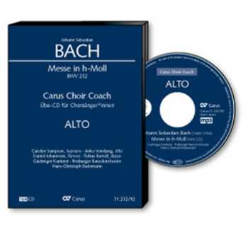CD Various: Carus Choir Coach - Johann Sebastian Bach: Messe H-moll Bwv 232 (alt)