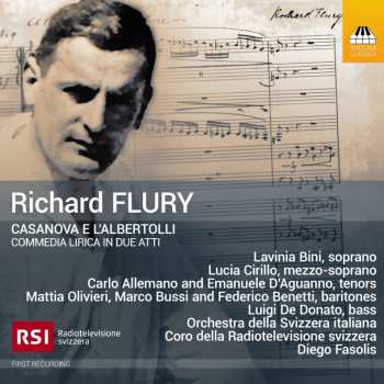 Album Various: Casanova E L'albertolli, Comedia Lirica In Due Atti