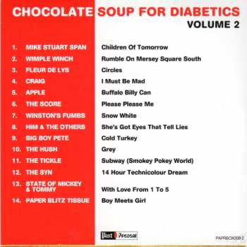 5CD/Zestaw pudełkowy Various: Chocolate Soup For Diabetics Volumes 1-5