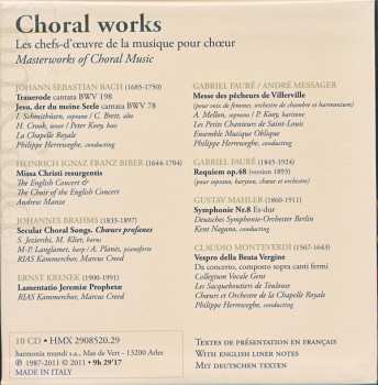 10CD/Zestaw pudełkowy Various: Choral Works