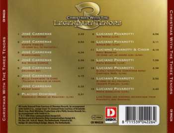CD Various: Christmas With The Three Legendary Tenors