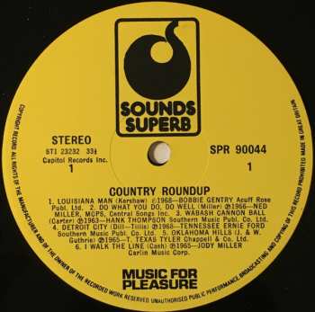 LP Various: Country Roundup