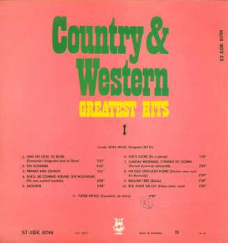 LP Various: Country & Western Greatest Hits I