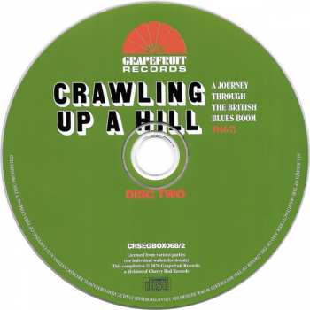 3CD/Zestaw pudełkowy Various: Crawling Up A Hill - A Journey Through The British Blues Boom 1966-71