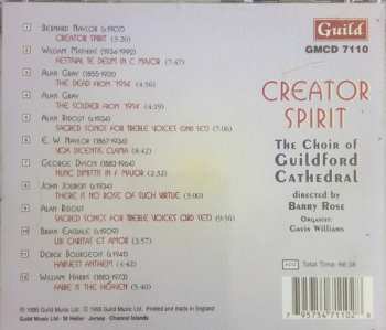 CD Various: Creator Spirit A 20th Century Choral Anthology