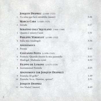 CD Various: Da Vinci Music From His Time