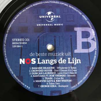 2LP Various: De Beste Muziek Uit NOS Langs De Lijn