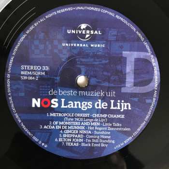 2LP Various: De Beste Muziek Uit NOS Langs De Lijn