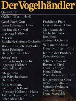 LP Various: Der Vogelhändler / Der Vetter Aus Dingsda