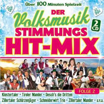 2CD Various: Der Volksmusik Stimmungs Hit-mix Folge 2