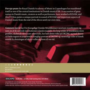12CD/Zestaw pudełkowy Various: Det Kongelige Danske Musikkonservatorium (The Royal Danish Academy of Music 150 years)