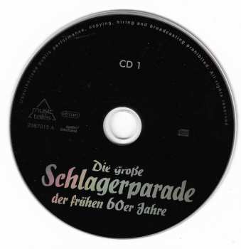 3CD Various: Die Große Schlagerparade Der Frühen 60er Jahre