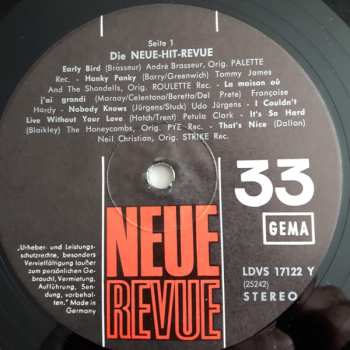 LP Various: Die Neue-Hit-Revue