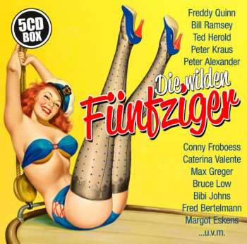 5CD/Zestaw pudełkowy Various: Die Wilden Fünfziger