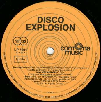 LP Various: Disco Explosion