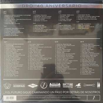 4LP/4CD/Zestaw pudełkowy Various: DRO 40 Aniversario - ...Y El Futuro Sigue Caminando Un Paso Por Detrás De Nosotros DLX | LTD