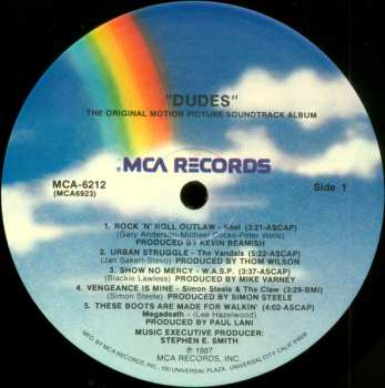 LP Various: Dudes (The Original Motion Picture Soundtrack Album)