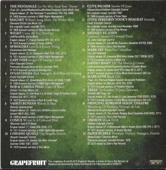 3CD/Zestaw pudełkowy Various: Dust On The Nettles (A Journey Through The British Underground Folk Scene 1967-1972)