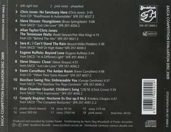 CD Various: EASCA - Competition Evaluation & Demonstration Disc 2009