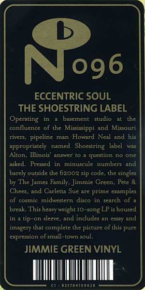 LP Various: Eccentric Soul: The Shoestring Label CLR