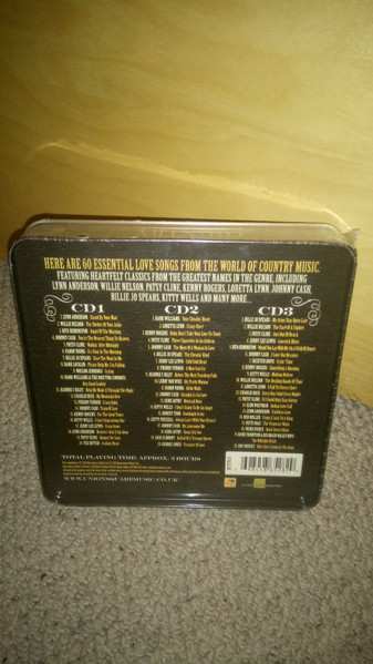 3CD/Zestaw pudełkowy Various: Essential Country Love Songs 60 Heartfelt Classics