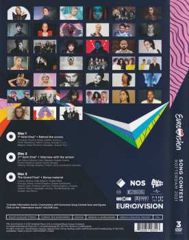 3DVD Various: Eurovision Song Contest Rotterdam 2021 - Open Up
