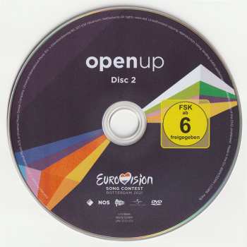 3DVD Various: Eurovision Song Contest Rotterdam 2021 - Open Up