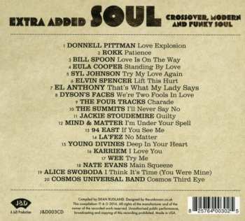 CD Various: Extra Added Soul (Crossover, Modern and Funky Soul) DIGI