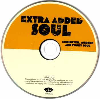 CD Various: Extra Added Soul (Crossover, Modern and Funky Soul) DIGI