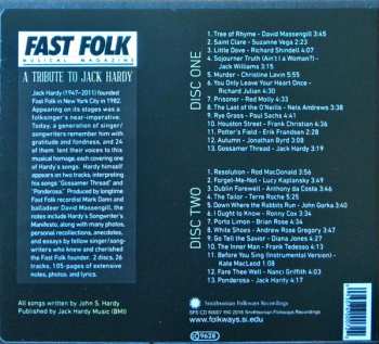 2CD Various: Fast Folk Musical Magazine  - A Tribute To Jack Hardy