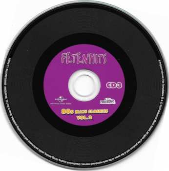 3CD Various: Fetenhits - 80s Maxi Classics Vol.2 DIGI