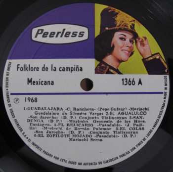 3LP/Zestaw pudełkowy Various: Folklore De La Campiña Mexicana