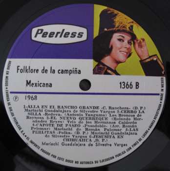 3LP/Zestaw pudełkowy Various: Folklore De La Campiña Mexicana