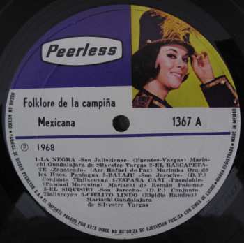 3LP/Zestaw pudełkowy Various: Folklore De La Campiña Mexicana