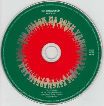 CD Various: Follow Me Down: Vanguard's Lost Psychedelic Era (1966-1970)