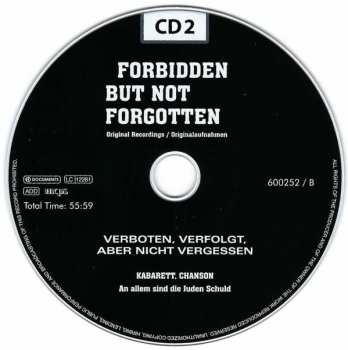 10CD/Zestaw pudełkowy Various: Forbidden But Not Forgotten = Verboten, Verfolgt, Aber Nicht Vergessen (Forbidden Music During The Third Reich)