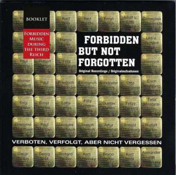 10CD/Zestaw pudełkowy Various: Forbidden But Not Forgotten = Verboten, Verfolgt, Aber Nicht Vergessen (Forbidden Music During The Third Reich)