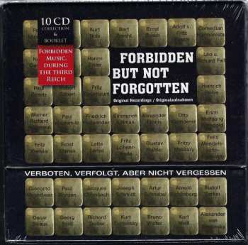 10CD/Zestaw pudełkowy Various: Forbidden But Not Forgotten = Verboten, Verfolgt, Aber Nicht Vergessen (Forbidden Music During The Third Reich)