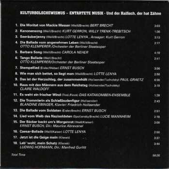 10CD/Zestaw pudełkowy Various: Forbidden But Not Forgotten = Verboten, Verfolgt, Aber Nicht Vergessen (Forbidden Music During The Third Reich)