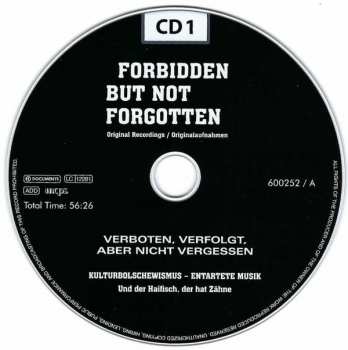 10CD/Zestaw pudełkowy Various: Forbidden But Not Forgotten = Verboten, Verfolgt, Aber Nicht Vergessen (Forbidden Music During The Third Reich)