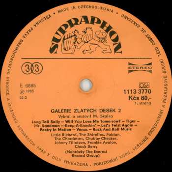 LP Various: Galérie Zlatých Desek 2