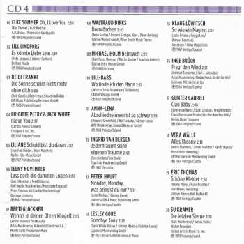4CD/Zestaw pudełkowy Various: Ganz In Weiß - Die Grossen Schlager der 60er-Jahre