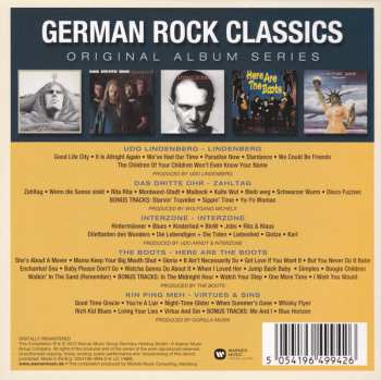 5CD/Zestaw pudełkowy Various: German Rock Classics